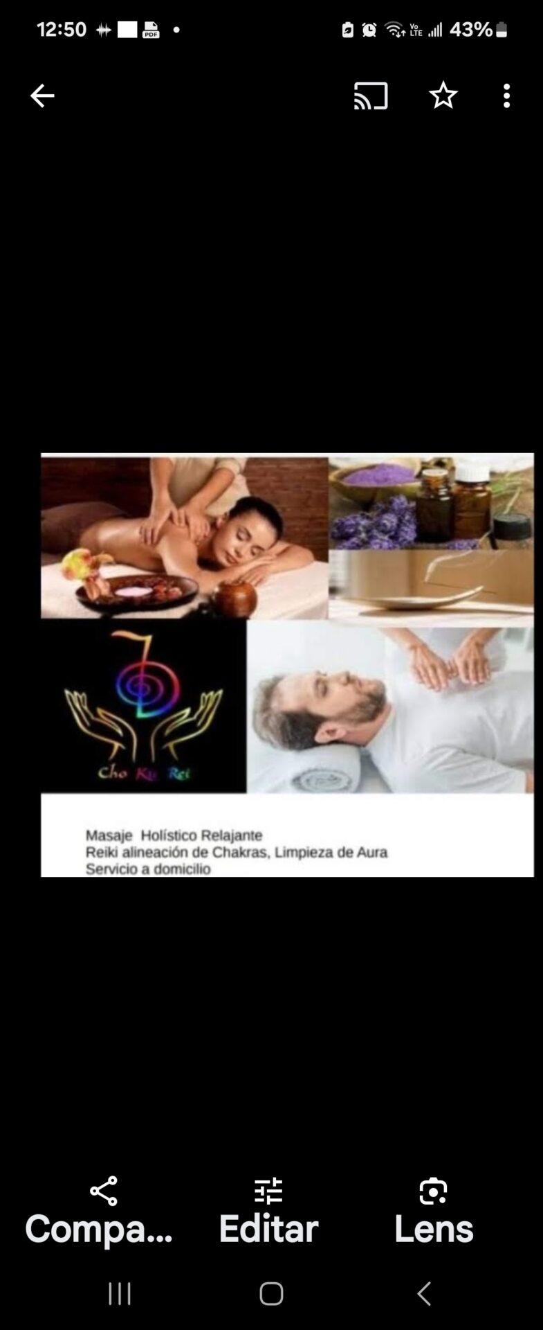 Reiki y masajes relajantes