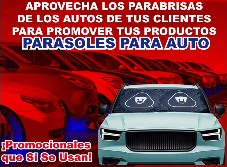 TE OFRECEMOS CUBRE PARABRISAS PERSONALIZADOS PARA AUTO