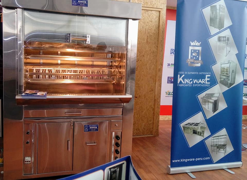 HORNO EXCLUSIVO POLLOS BRASA EXPORTACION